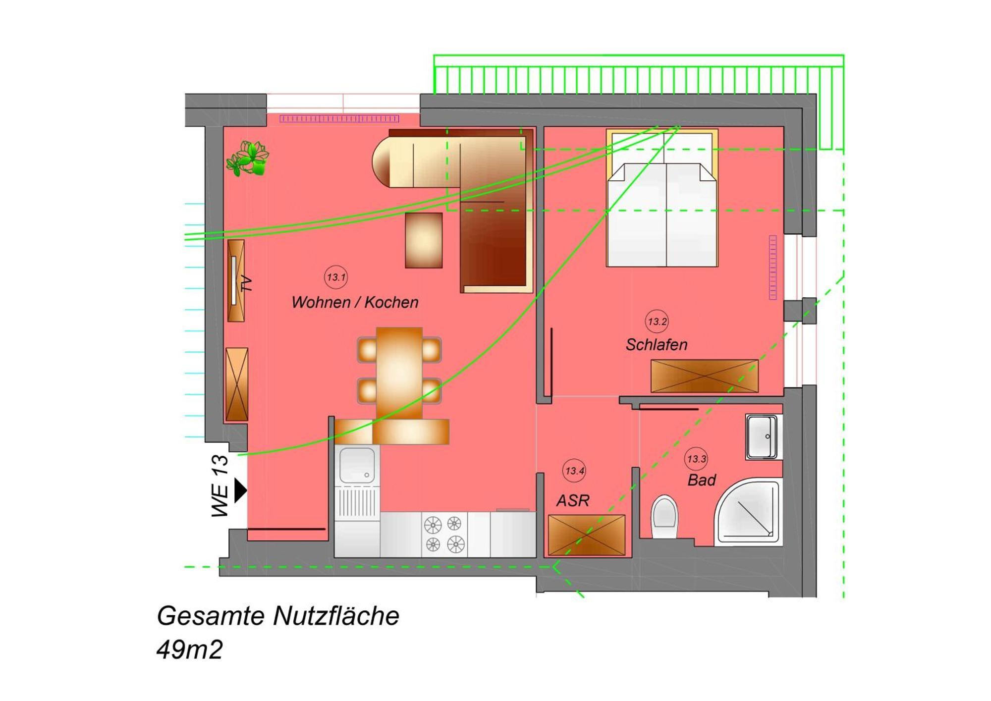 Traumhaftes Appartement - Odins Blick Wohnung 13 , Sauna Und Privatstrand, Blick Zur Ostsee Lobbe Exteriér fotografie