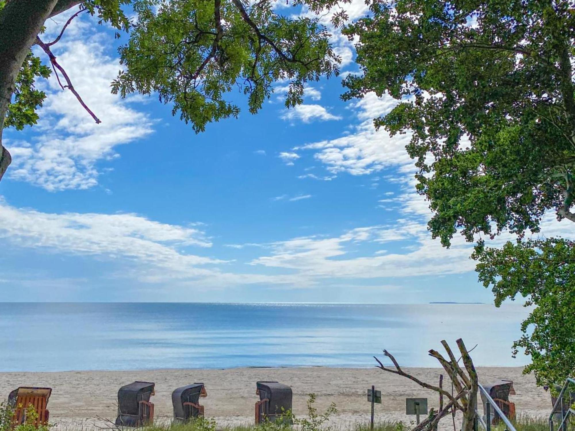 Traumhaftes Appartement - Odins Blick Wohnung 13 , Sauna Und Privatstrand, Blick Zur Ostsee Lobbe Exteriér fotografie