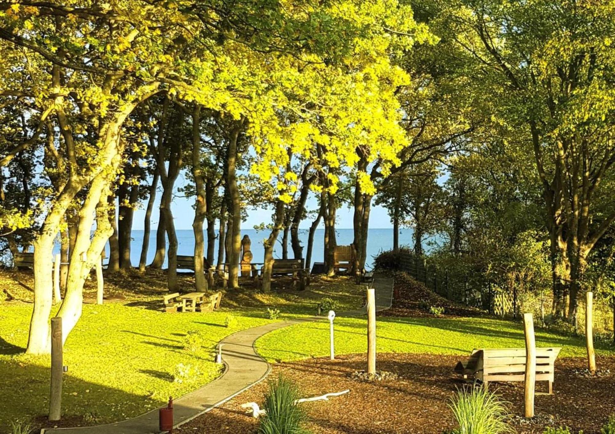 Traumhaftes Appartement - Odins Blick Wohnung 13 , Sauna Und Privatstrand, Blick Zur Ostsee Lobbe Exteriér fotografie